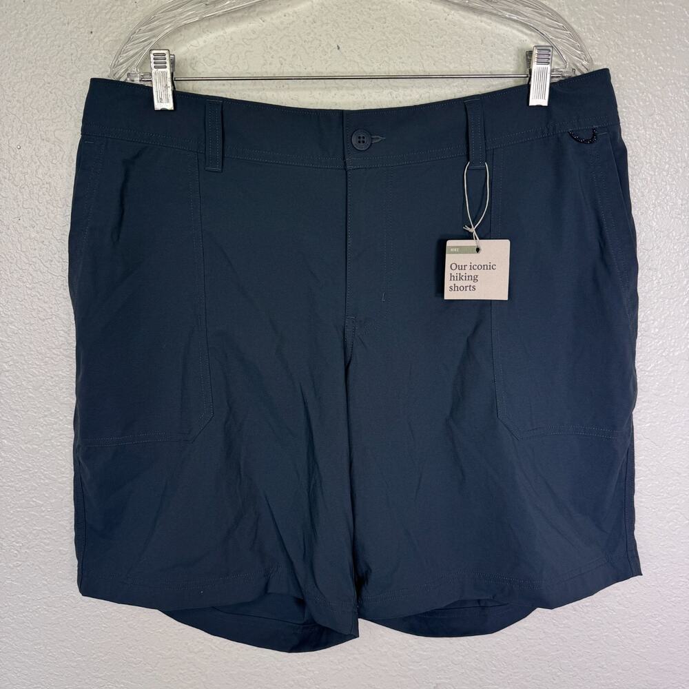 REI Shorts Womens 18W Sahara Bermuda Hiking Hike Camp Outdoors Utility Blue NEW